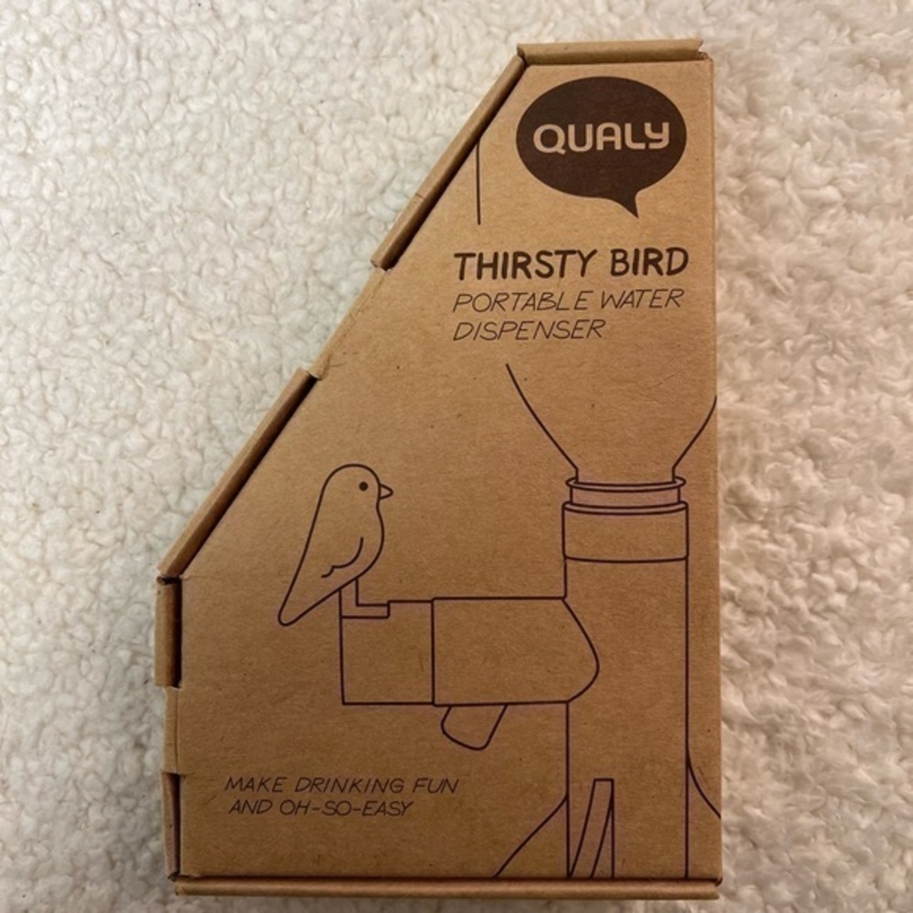 Qualy “Thirsty Bird” Portable Water Dispenser
